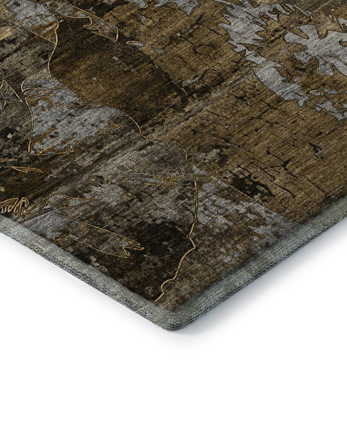 Dalyn Trevi Washable Tv15 5'x7'6"area Rug In Mocha