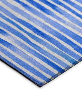 Seabreeze Washable SZ8 2'3x7'6 Runner Area Rug