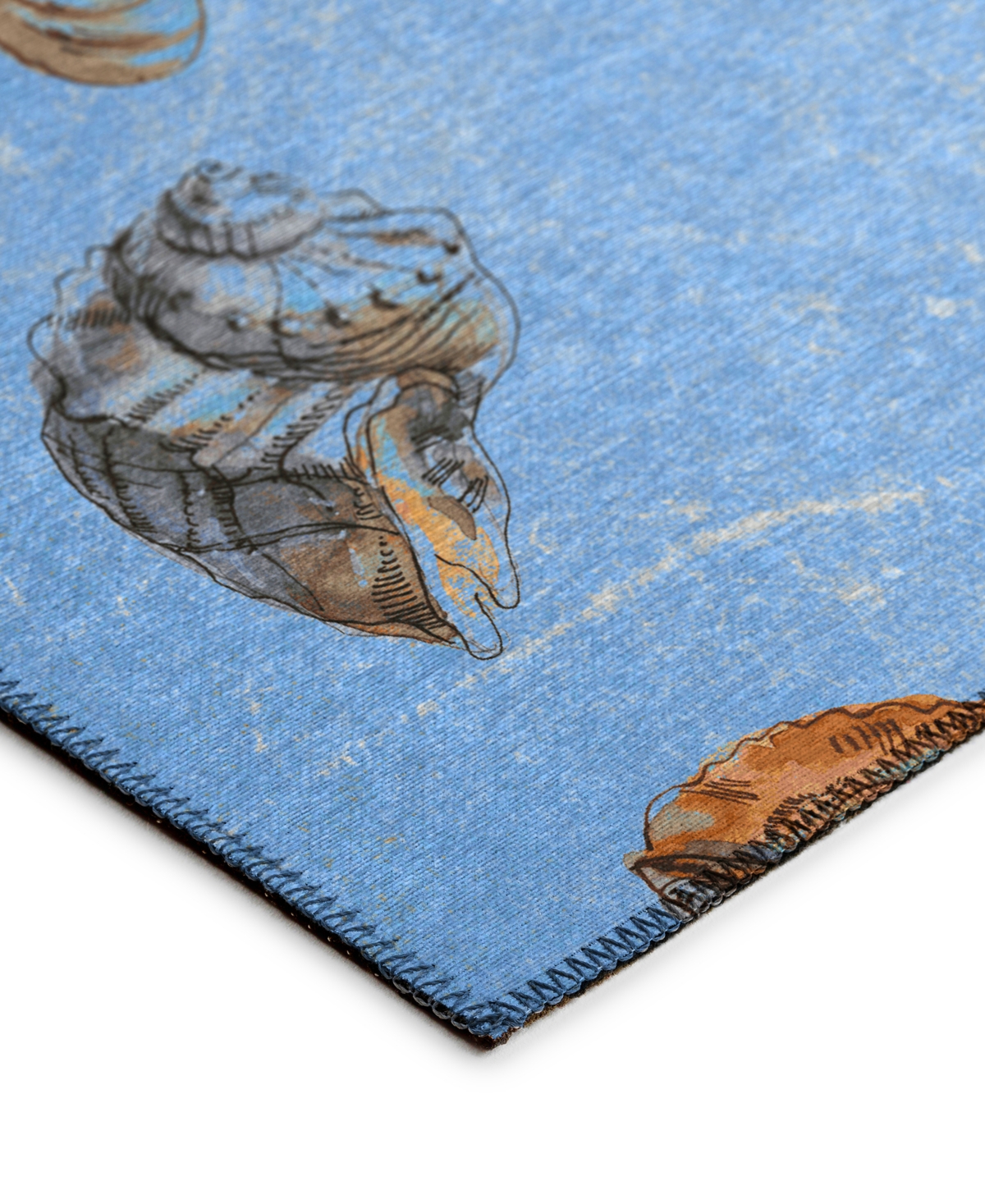 Dalyn Seabreeze Sz9 2'6x3'10 Area Rug In Denim
