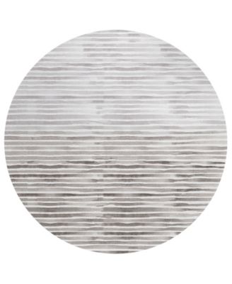 Seabreeze Washable SZ8 8'x8' Round Area Rug