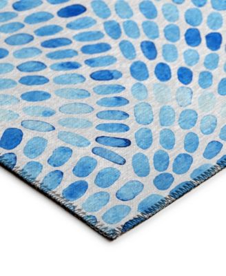 Seabreeze Washable SZ7 2'3x7'6 Runner Area Rug