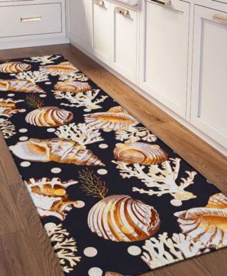 Seabreeze Washable SZ6 2'3x7'6 Runner Area Rug