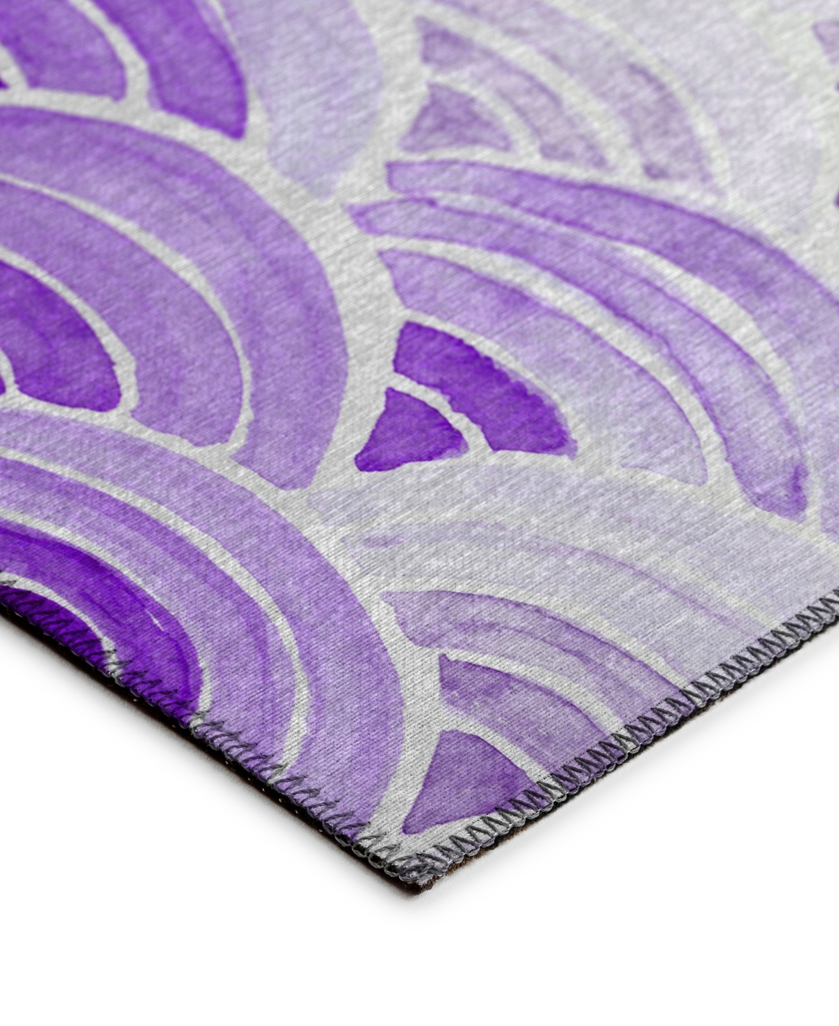 Dalyn Seabreeze Sz5 9'x12' Area Rug In Purple