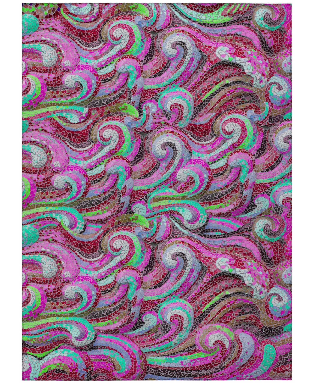 Dalyn Seabreeze Sz14 10'x14' Area Rug In Cranberry