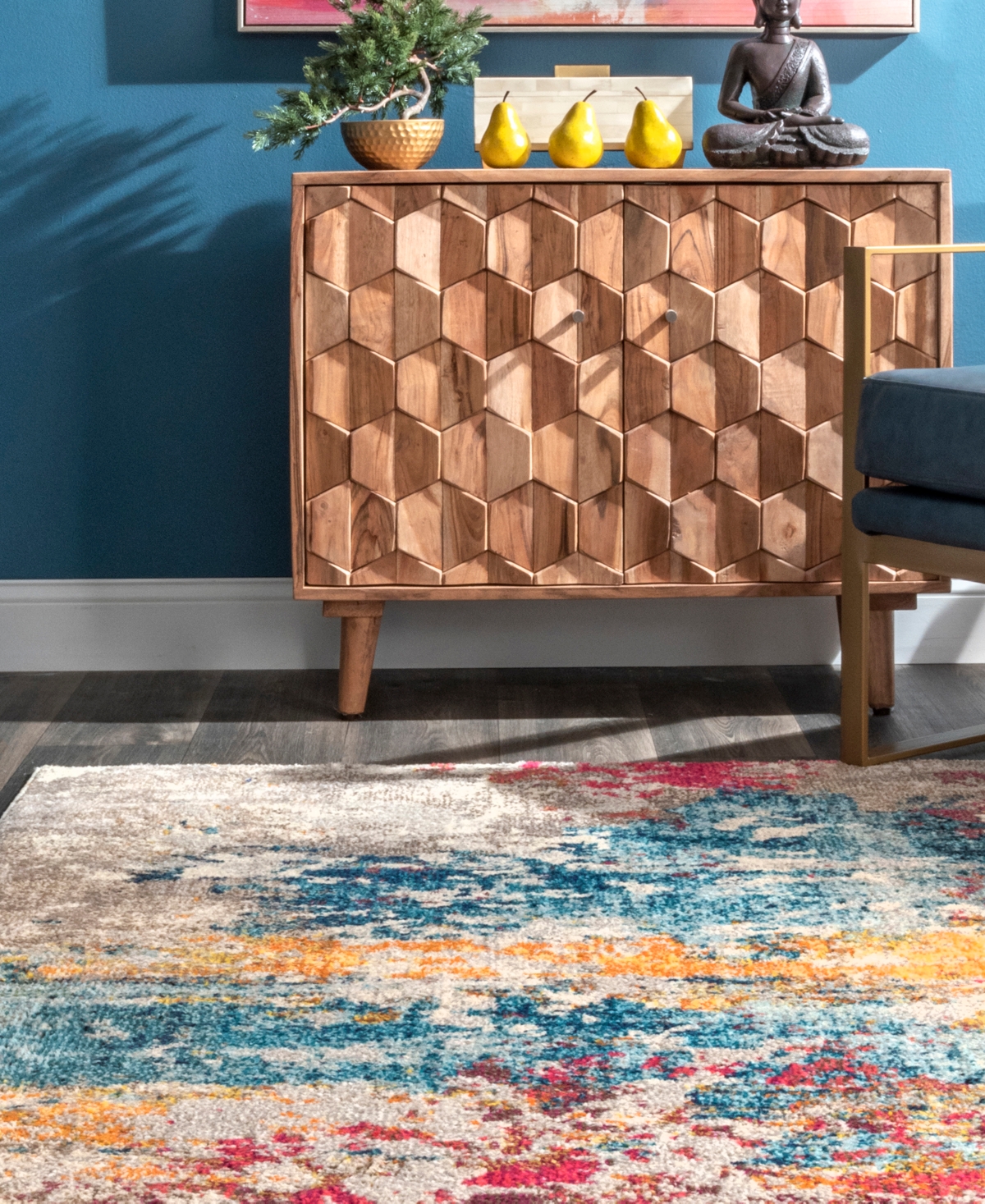 Nuloom Casablanca Monet 5'3"x7'7" Area Rug In Multi