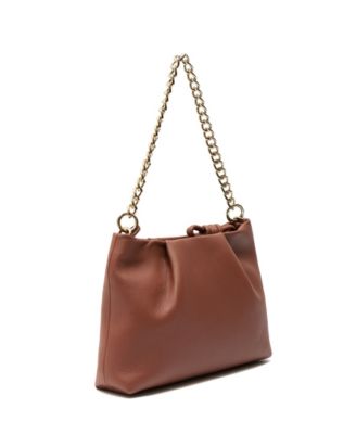 Midi Mayfair Leather Clutch Crossbody Bag