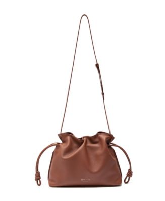 Esin Akan Midi Emma Leather Top Handle Crossbody Bag - Macy's