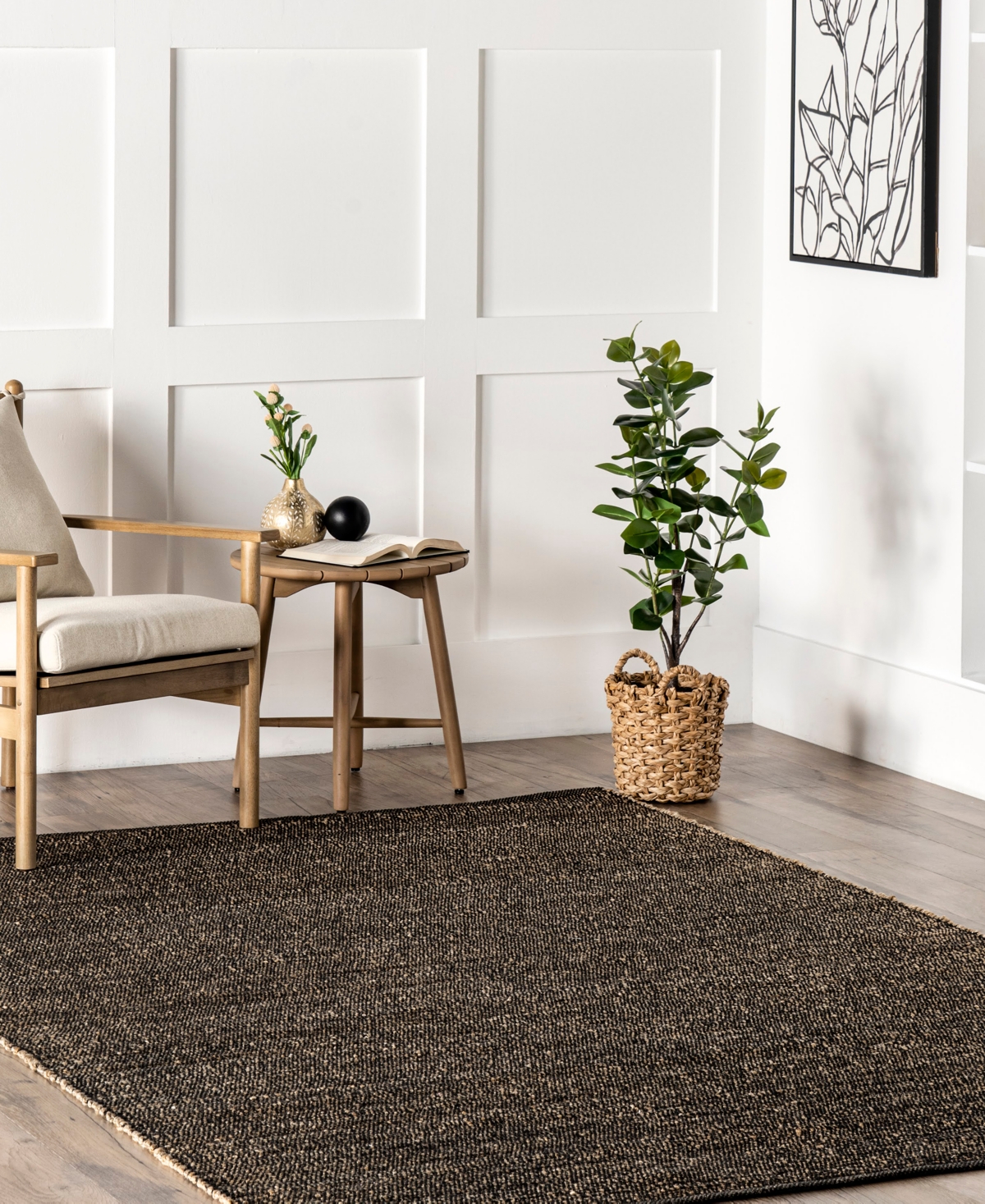 Nuloom Miltea Elfriede 5'x8' Area Rug In Charcoal