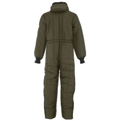 Men's Iron-Tuff Insulated Coveralls with Hood - Heavy-Duty Cold Weather Gear for Extreme Conditions