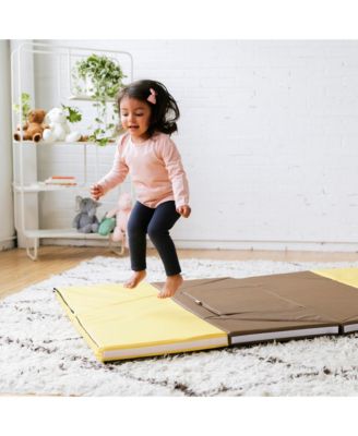 SoftZone Camp, Canoe and Tumble Too, Chocolate/Yellow