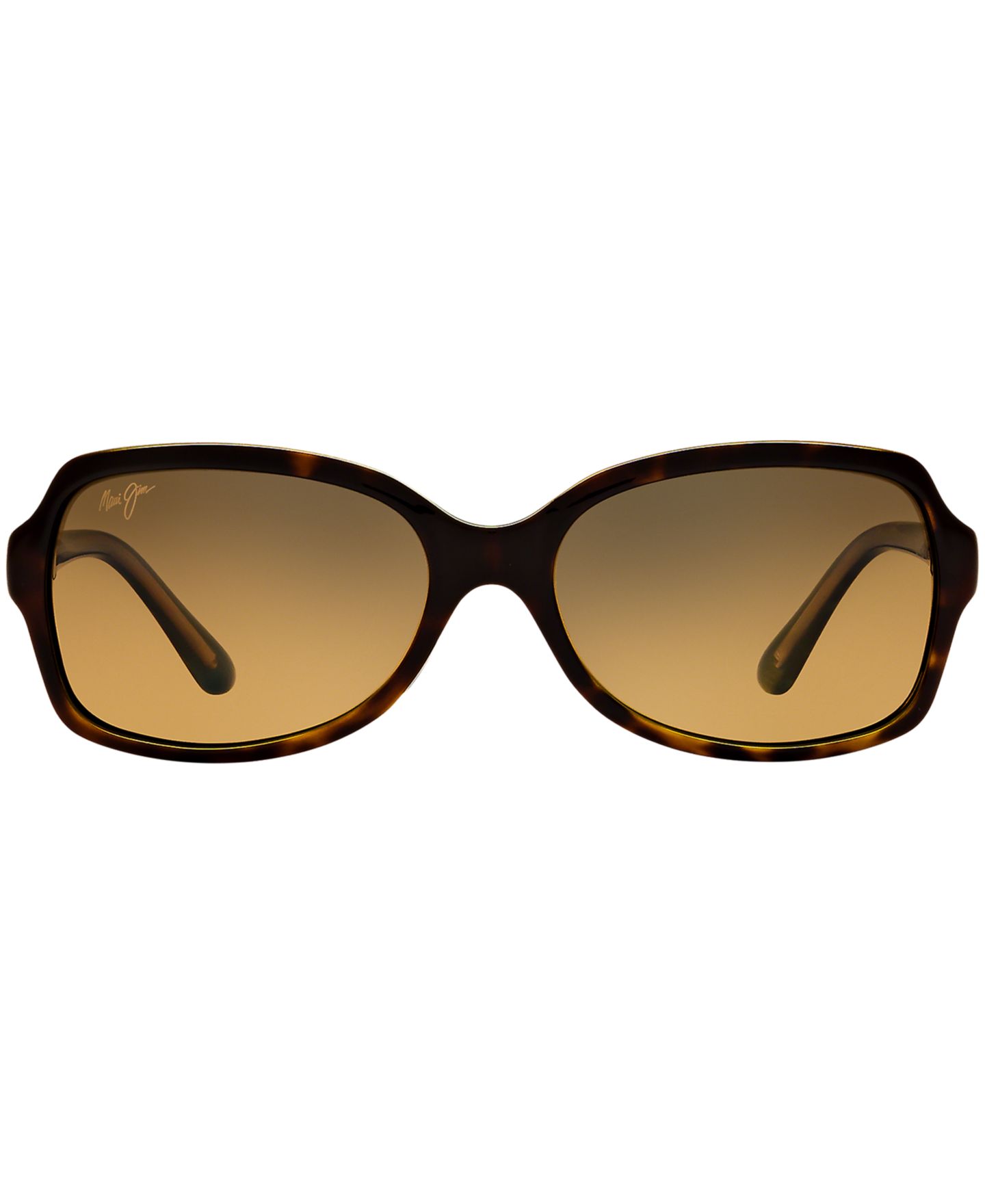 Женские солнцезащитные очки Maui Jim Polarized Cloud Break Sunglasses, 700, цвет: Коричневый черепаховый / Бронзовый градиентный — фото 2
