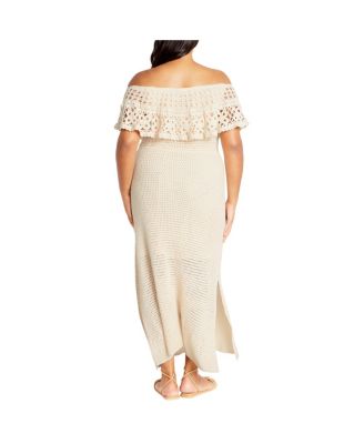 Plus Size Callie Crochet Dress