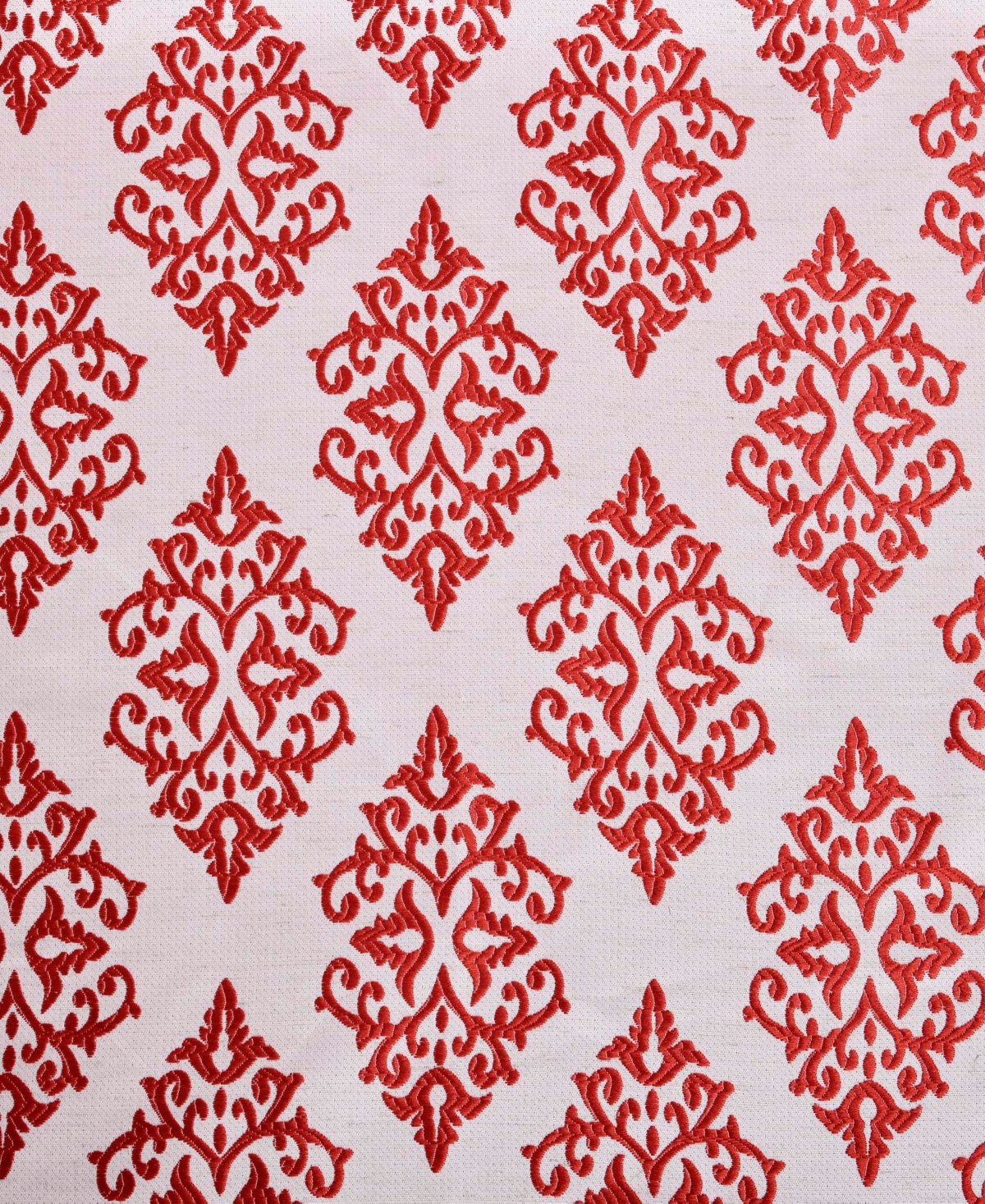 Superior Modern Venetian Damask Jacquard 2-Piece Curtain Panels with Grommet Header Top, 52