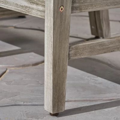 Streamdale Durable Acacia Wood Outdoor Armchair with Water-Resistant Cushions