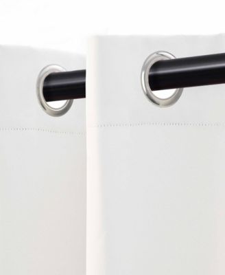 Solid Classic Modern Wrinkle Resistant Room Darkening 8-Piece Curtain Set with Grommet Header Top, 52" X 84"