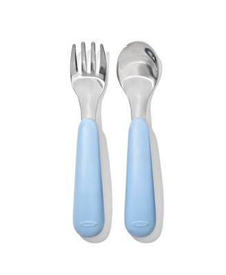 Tot On-The-Go 2 Pc Fork and Spoon Set