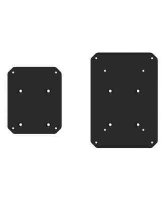 SX26 26" Tall Fillable Speaker Stands with Isolation Feet - Pair