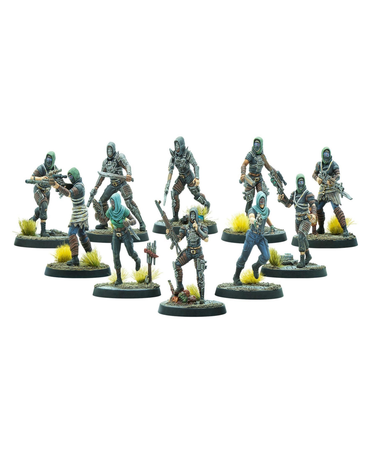 Modiphius Fallout Wasteland Warfare Raiders The Disciples In Multi