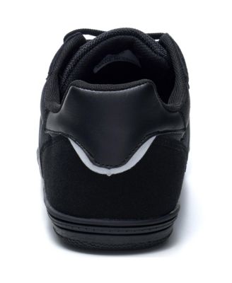 Men's Liam Fashion Sneakers Suede Trim Low Top Lace Up Tennis Shoes