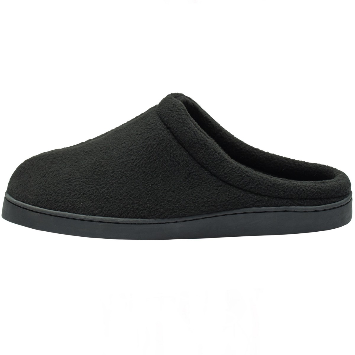 Мужские Alpine Swiss Mens Memory Foam Fleece Clog Slippers Wide Warm Slip On House Shoes — фото 7