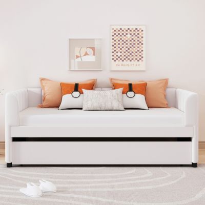 Streamdale Ergonomic Twin Daybed with Trundle