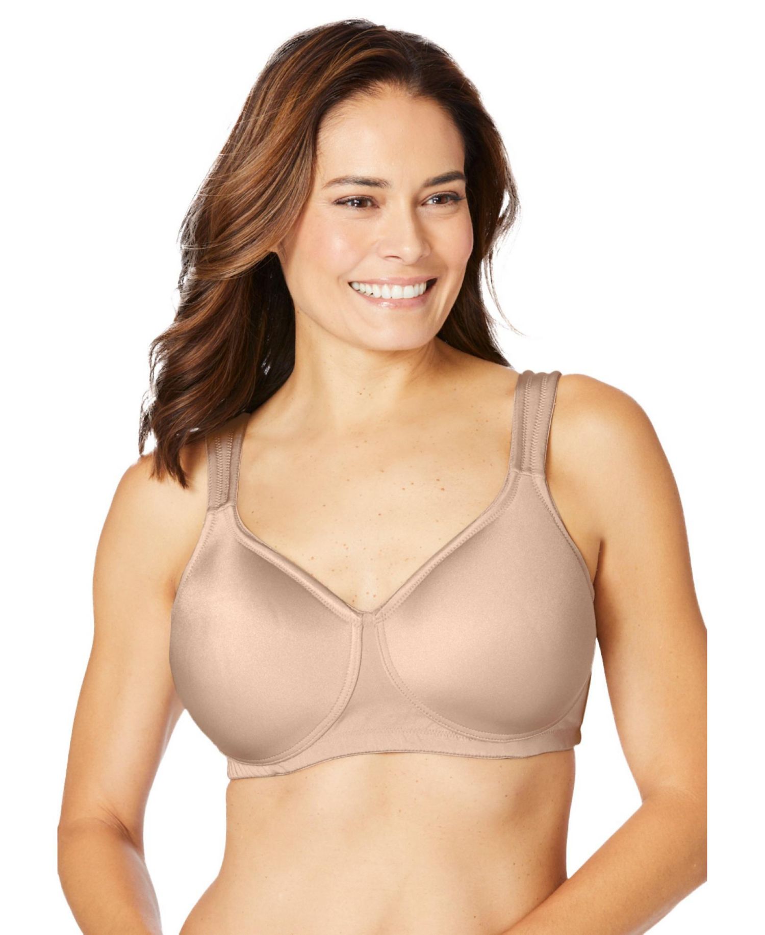 Women's Microfiber Wireless Lightly Padded T-Shirt