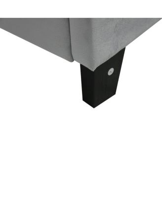 Stylish Upholstered Platform Bed Frame