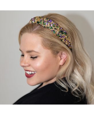 Women s All That Glitters Headband - Mardi Gras Inspired