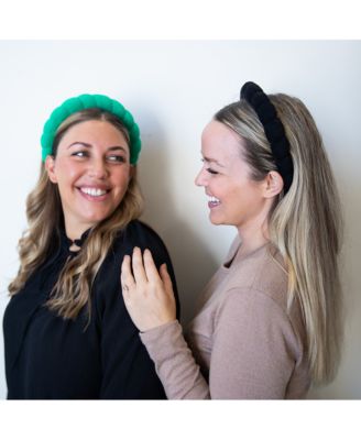 The Croissant Headband - Black