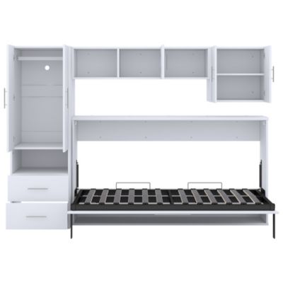 Twin-Size Murphy Bed with Storage