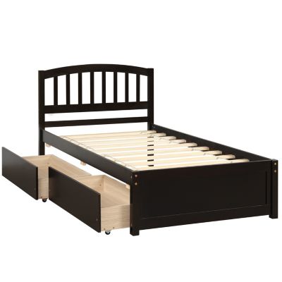 Streamdale Twin Platform Storage Bed with Drawers