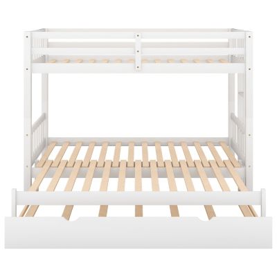 Streamdale Twin Over Pull-Out Bunk Bed With Trundle