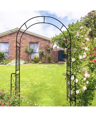 Support Climbing Plants with Metal Garden Arch
