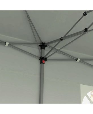 EZ Pop-Up Canopy Tent Spacious 16x16' with Adjustable Height and Included Carry Bag