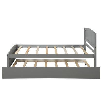 Streamdale Twin Size Platform Bed With Trundle