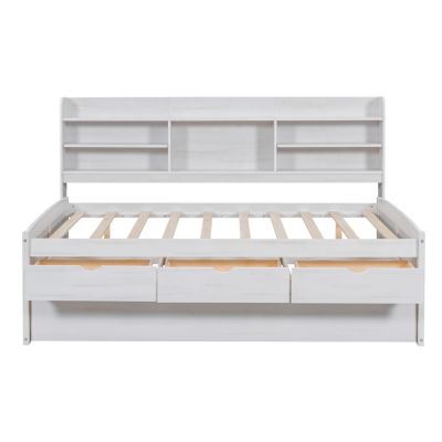 Streamdale Full-Size Captain's Bed with Storage