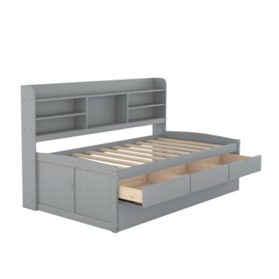 Streamdale Captain's Bed with Built-In Storage