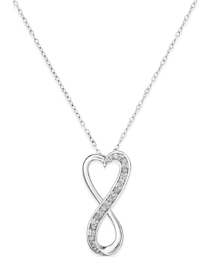 image of Diamond Infinity Heart 18