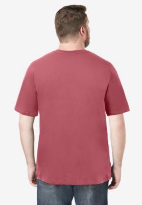 Big & Tall by KingSize Heavyweight Jersey Crewneck T-Shirt