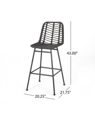 Exclusive Wicker Barstools for Chic Outdoor Ambiance