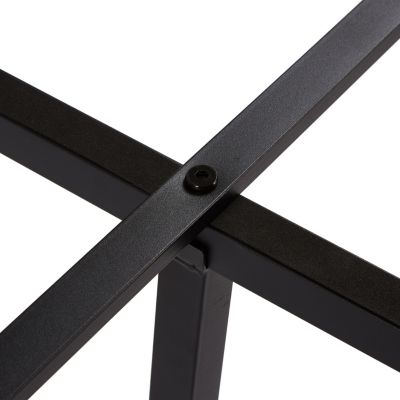 Metal Platform Bed Frame with USB, LED Lights & Storage