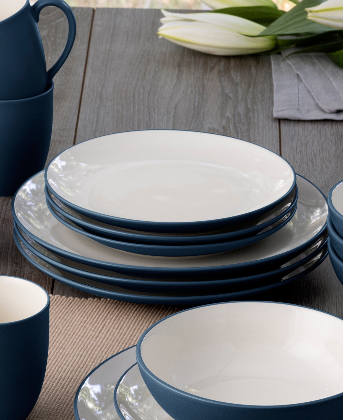 Noritake Colorwave Coupe Dinner Plates, Set of 4