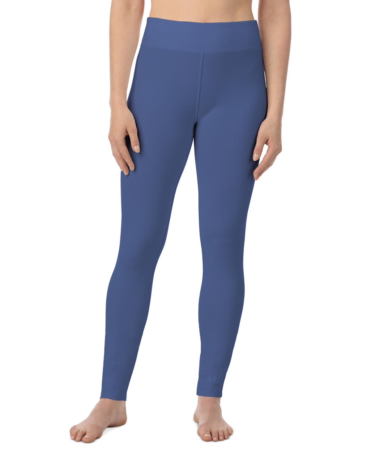 Women's Cottonwear High-Rise Leggings - Blue Haze