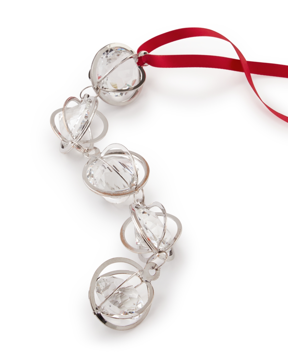 Holiday Lane Jeweled Elegance Crystal Drop Ornament, Exclusively At Macy's In No Color
