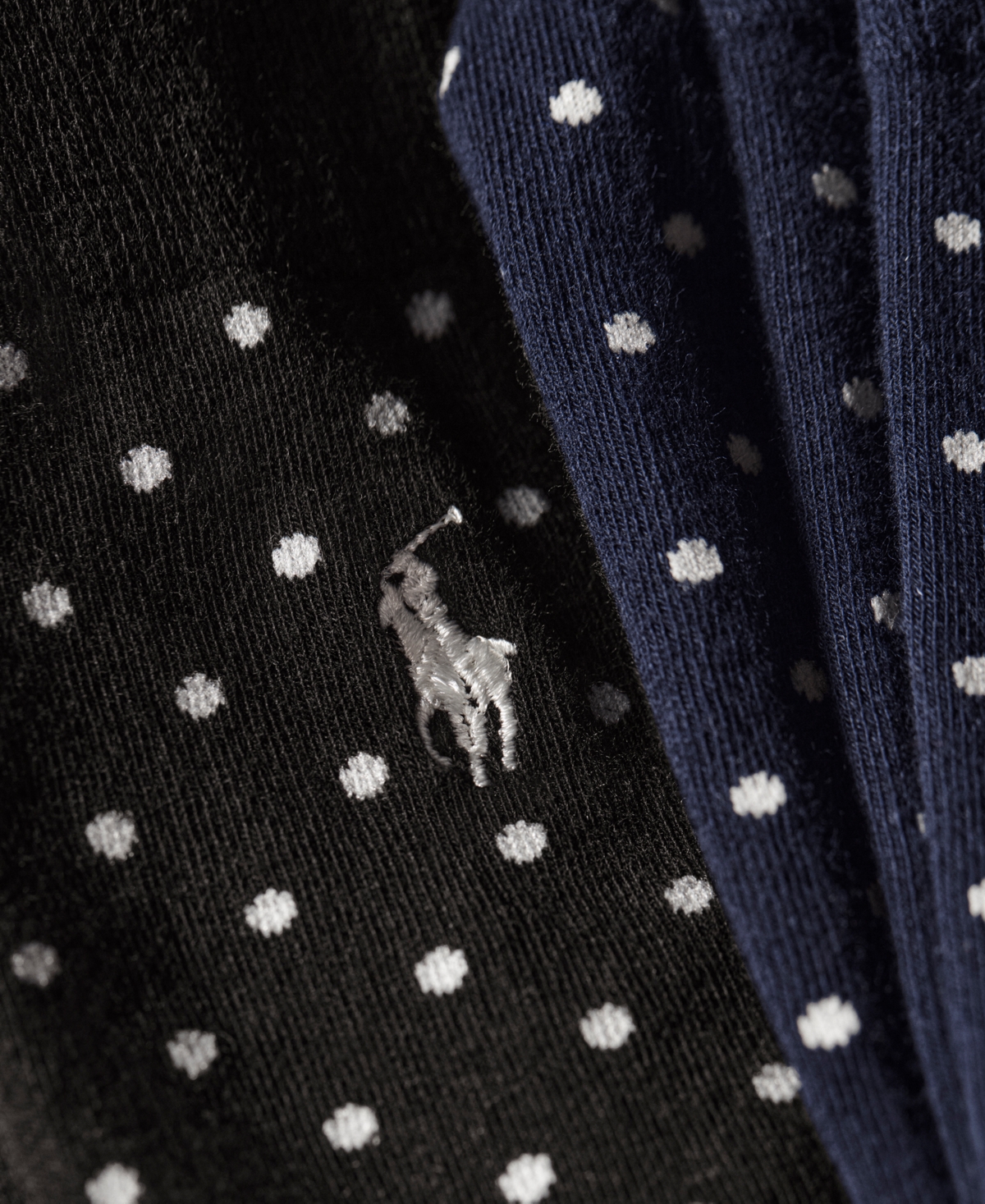 Polo Ralph Lauren Logo Socks (set Of Three) In Black