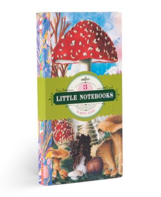 Eeboo Piece Love Mushroom Little Notebooks - Macy's
