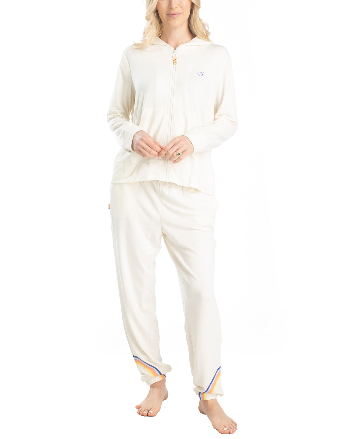 OCEAN PACIFIC WOMEN'S DAY BREAKERS HOODIE PJ SET 