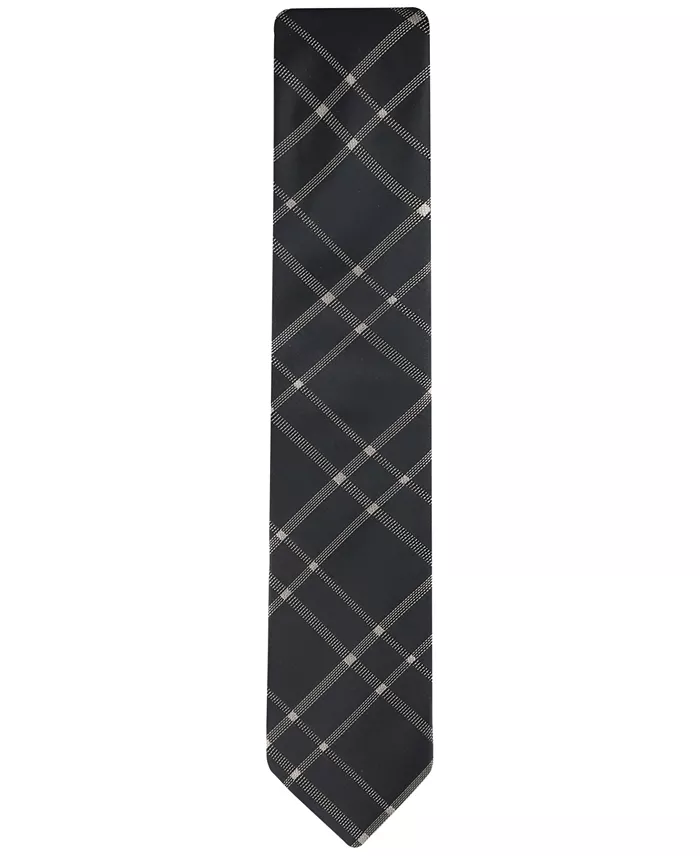 Men's Stitch Plaid Tie - thumbnail 2