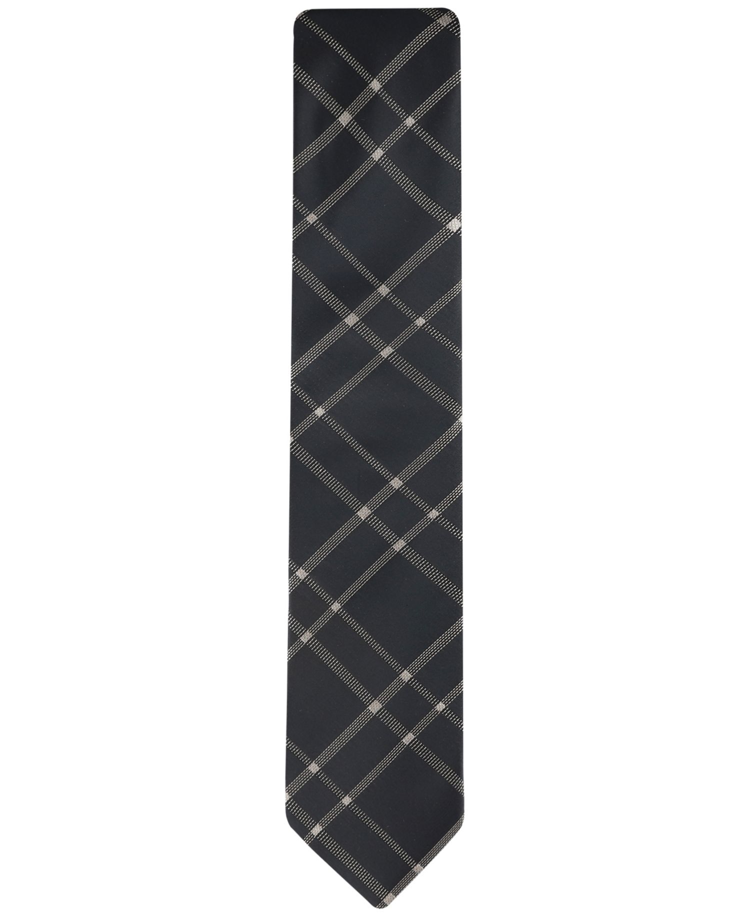 Men's Stitch Plaid Tie