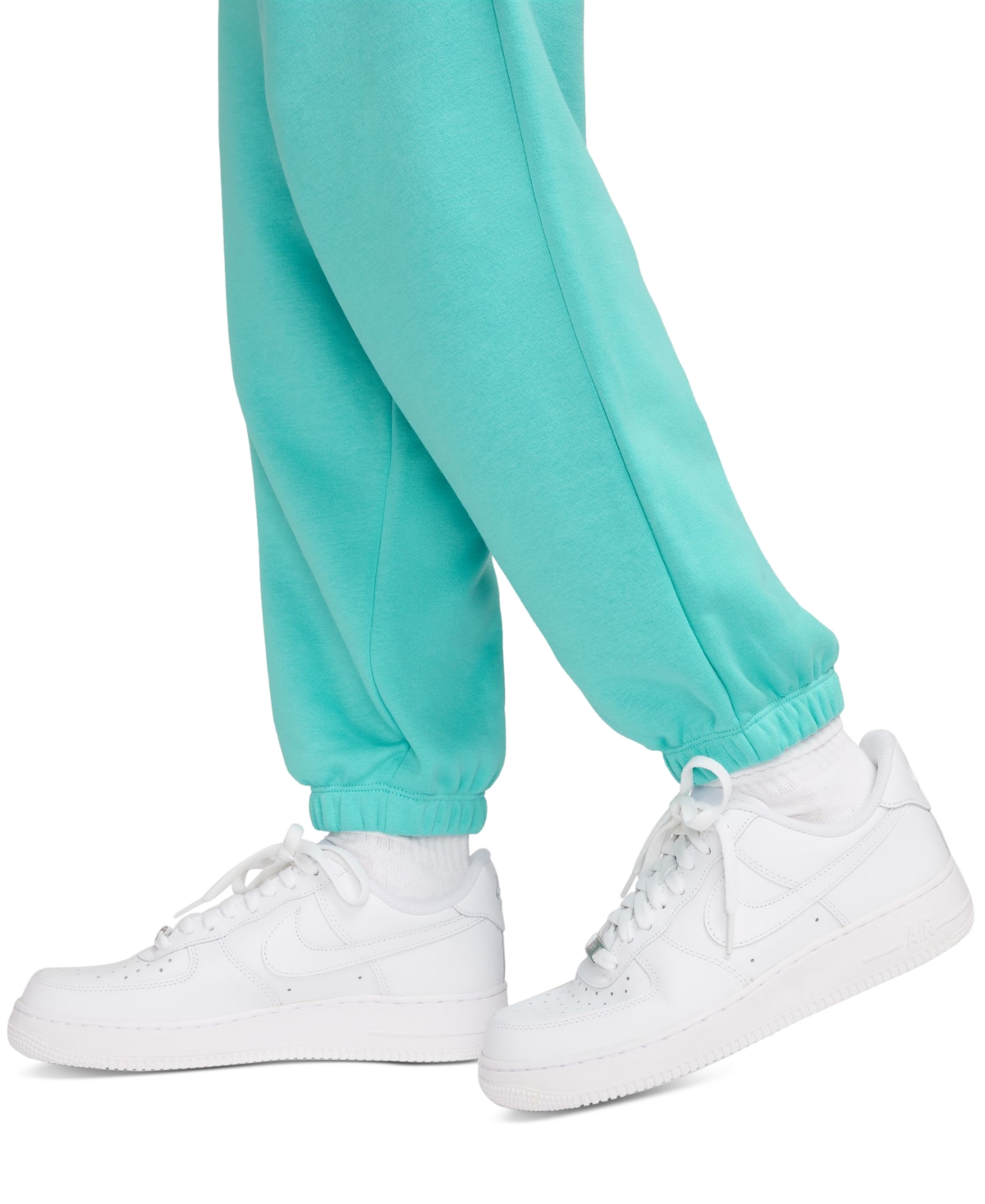 NIKE WOMEN'S SPORTSWEAR CLUB FLEECE MID-RISE OVERSIZED SWEATPANTS 